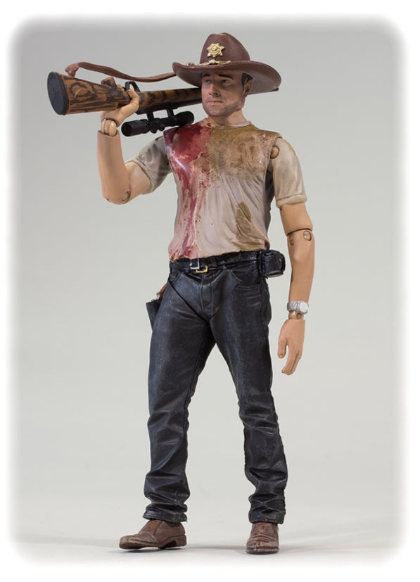 THE WALKING DEAD (TV): DEPUTY RICK GRIMES - figurine articulée 13 cm (série 2)