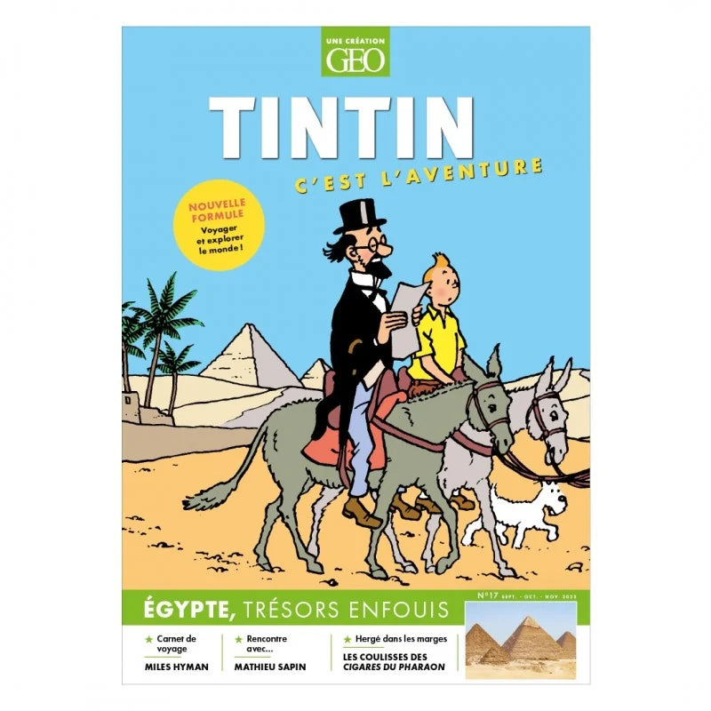 Revue TINTIN C'EST L'AVENTURE N°17 - Sept. - Oct. - Nov.  2023