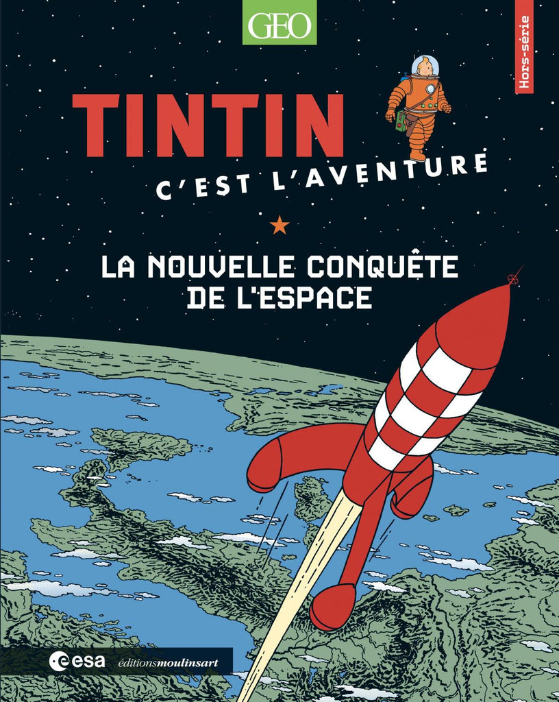Revue TINTIN C'EST L'AVENTURE Hors-série N°4 : la nouvelle conquête de l'espace (2023)
