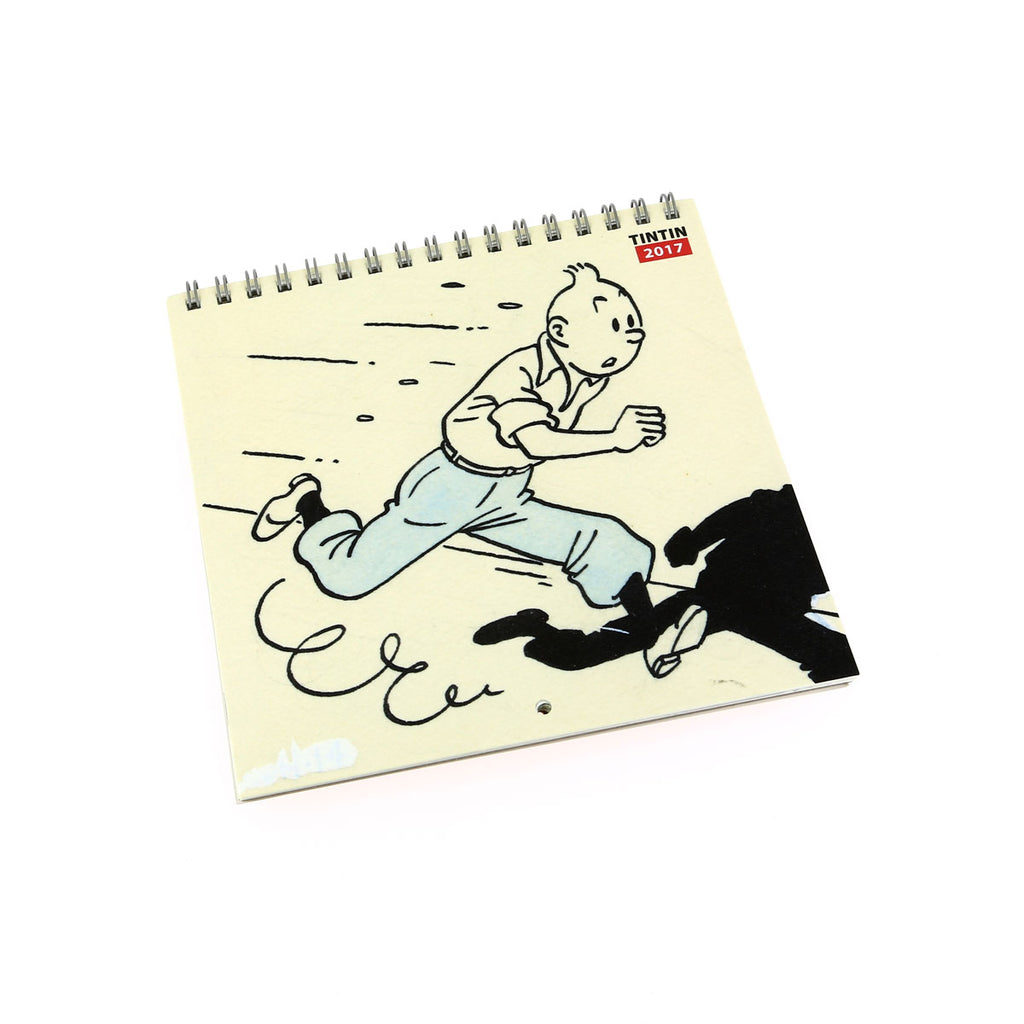 TINTIN: L'ART D'HERGE - petit calendrier 2017 15 x 15 cm