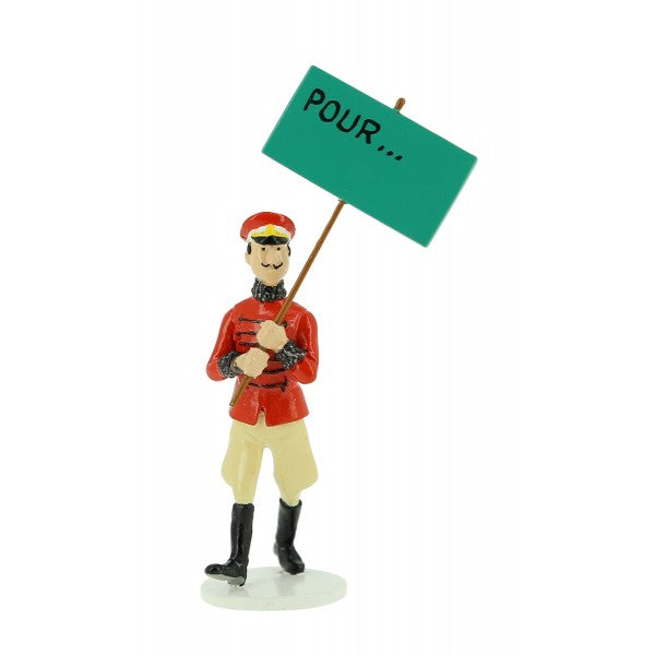 Figurines Métal Tintin - Lot Cartes De Vœux 1972 Série 12 - Moulinsart NEUF