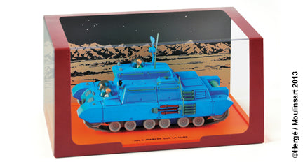 Char Lunaire Tintin On a marché sur la lune Moulinsart 1/43 die