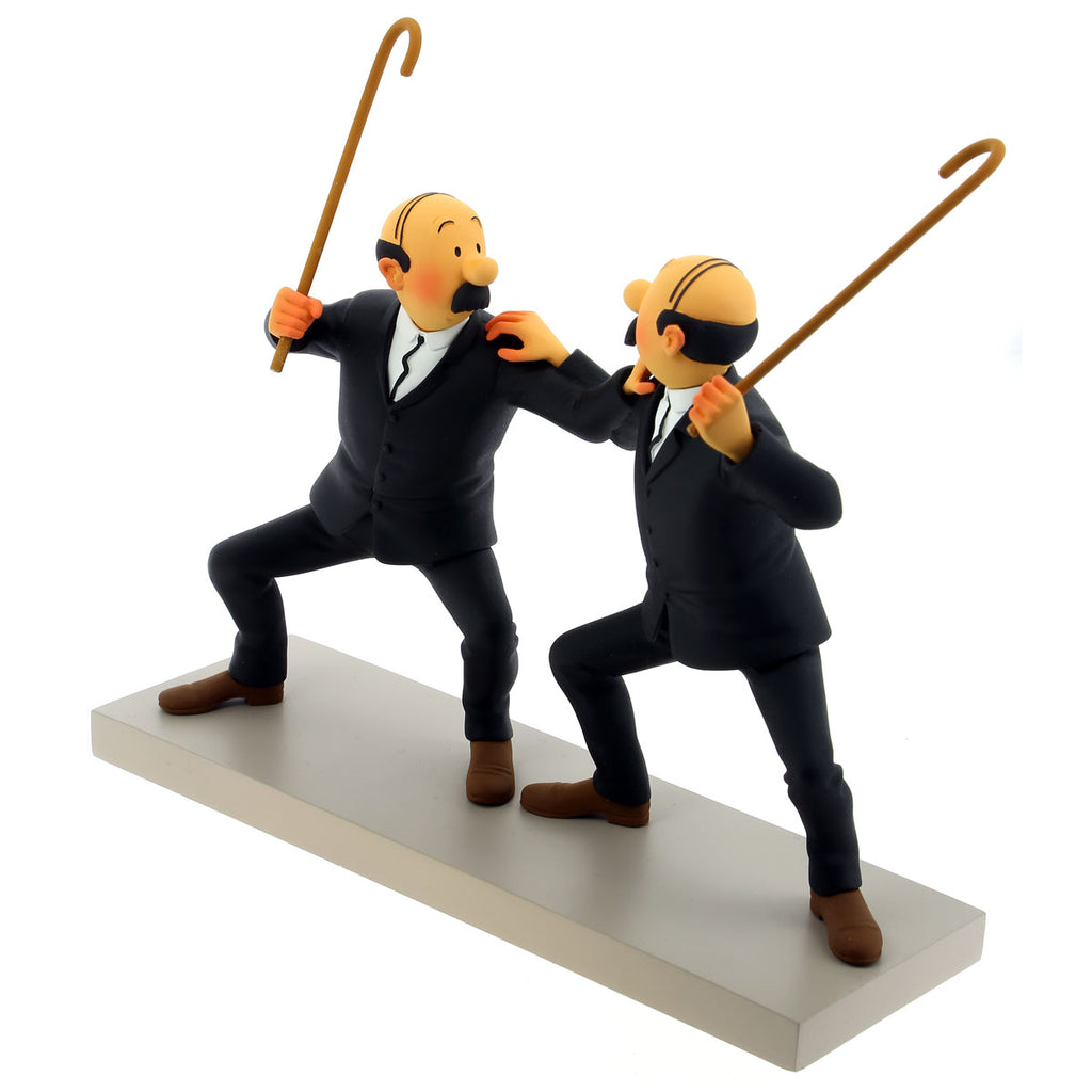 TINTIN: LES DUPONDT - statuette résine 20 cm