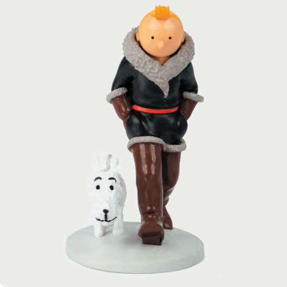 Figurine Tintin "au pays des Soviets" version colorisée Moulinsart (42179)