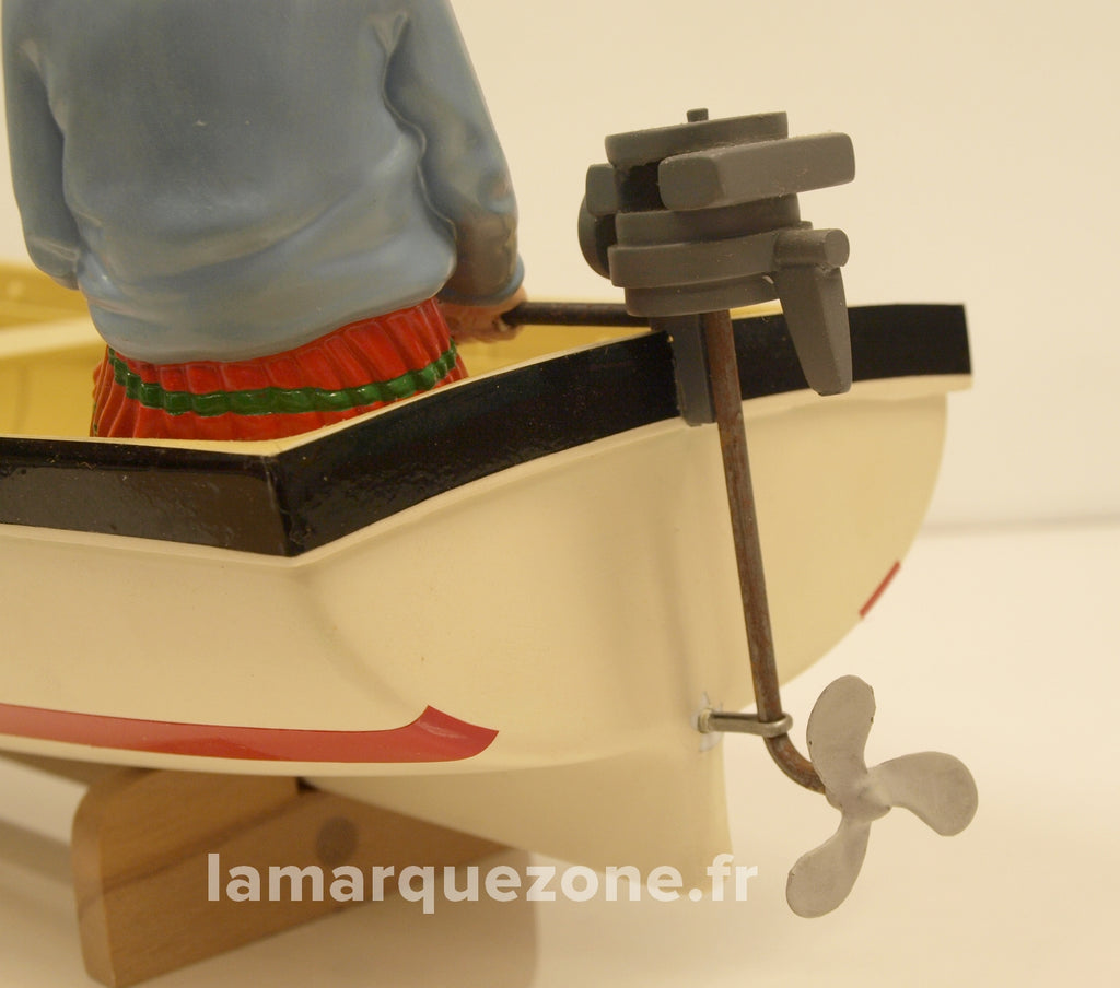 Buste Tintin Résine 43 Cm - L'Île Noire - Sculpture Hergé Par Aroutcheff - Neuf