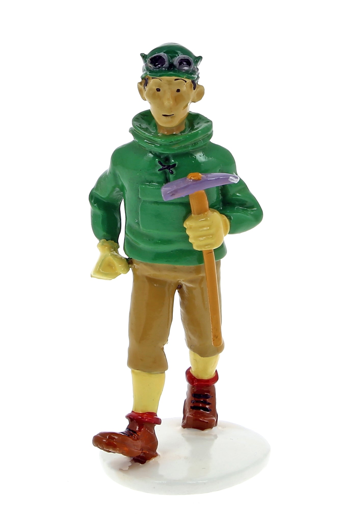 Figurine Tintin Le Roi Muskar XII La carte de voeux 1972 Moulinsart Figurine Tintin Le Roi Muskar XII La carte de voeux 1972 Moulinsart