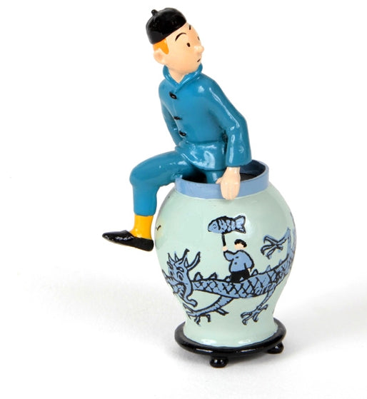 Figurine Pixi – Tintin ALPH-ART – 7 Cm – Couleur Ocre – Neuf