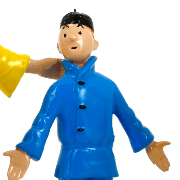 TINTIN: LE MANDAT D'ARRET - figurines métal 9 cm