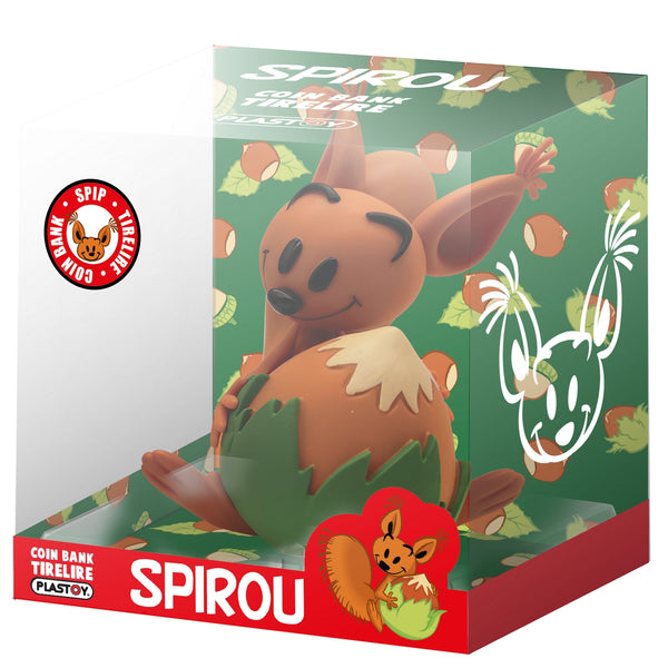 Tirelire Spirou: Spip et la noisette Plastoy 80113