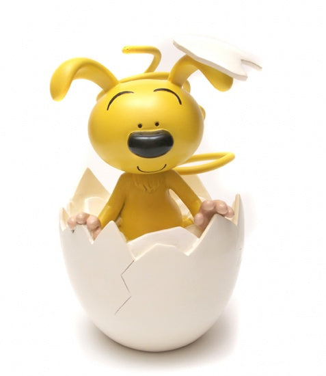 (article avec défauts) Tirelire Marsupilami Le bébé dans l'oeuf Plastoy 2006 (80018)