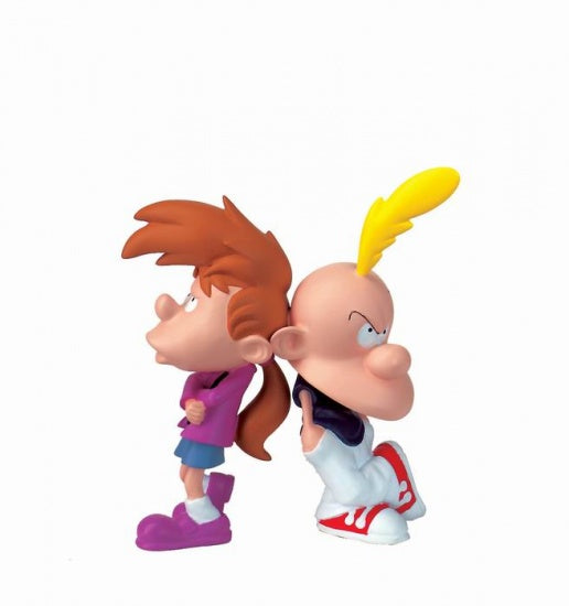 TITEUF: TITEUF & NADIA - statuette résine