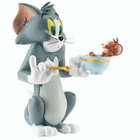 TOM & JERRY TASSE - statuette résine 11 cm