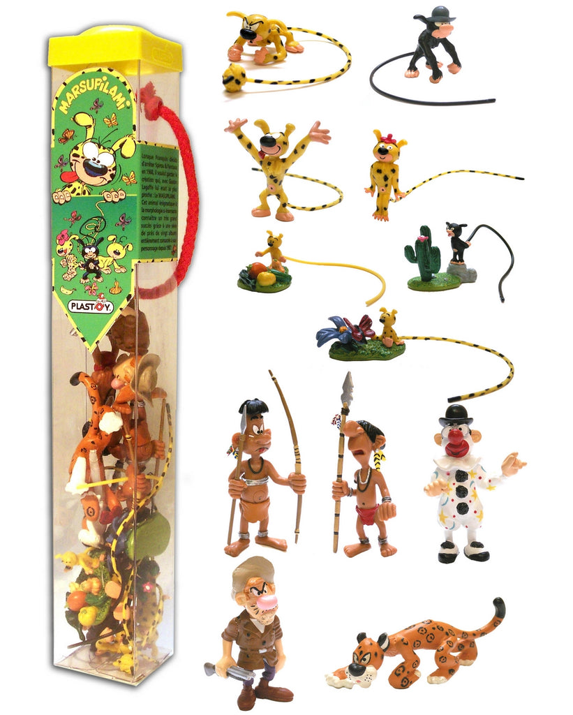 LE MARSUPILAMI: "TUBO" - assortiment de 12 figurines