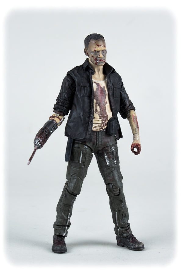 THE WALKING DEAD (TV): MERLE ZOMBIE - figurine articulée 13 cm (série 5)