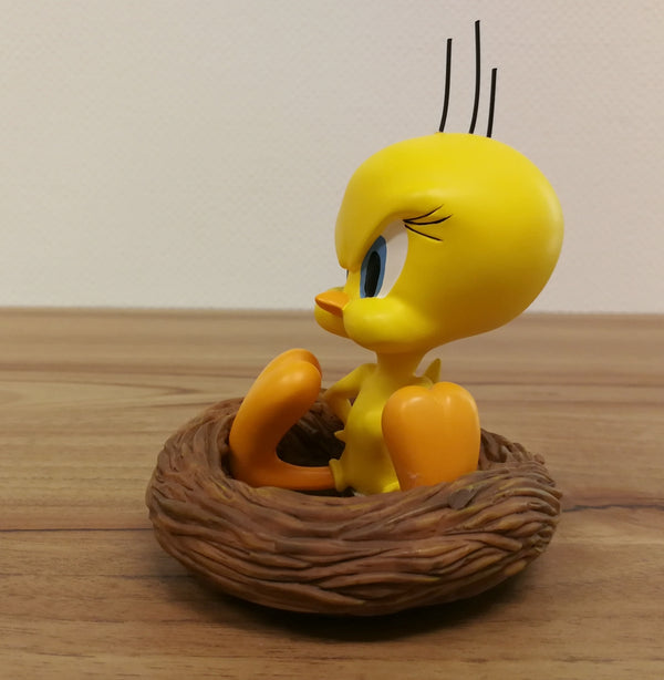 TITI: TITI DANS SON NID - statuette en résine 10.5 cm