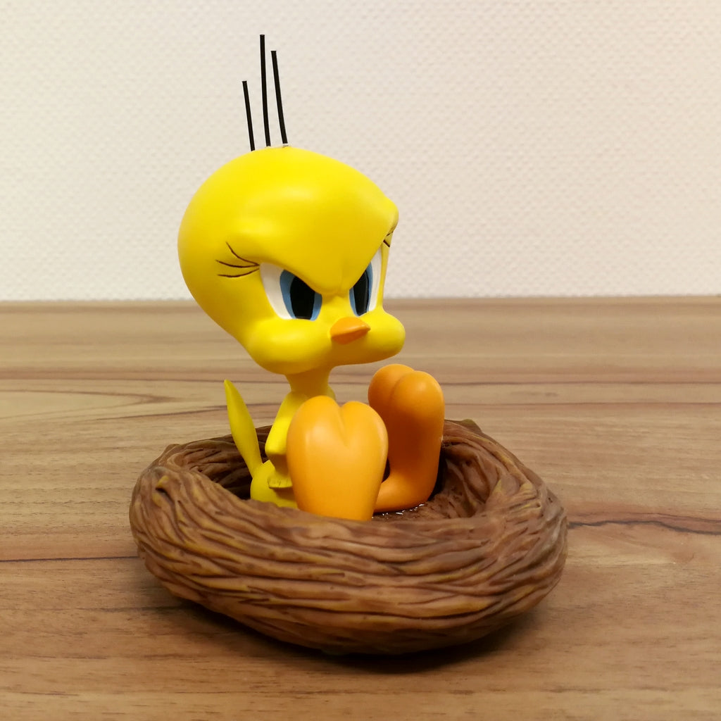 TITI: TITI DANS SON NID - statuette en résine 10.5 cm