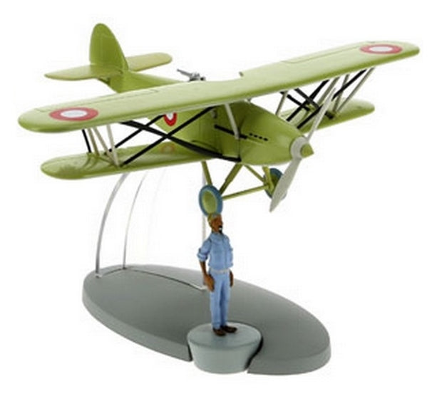 Collection Tintin en Avion n°7 Avion Orange / Les Cigares du Pharaon Collection Tintin en Avion n°7 Avion Orange / Les Cigares du Pharaon