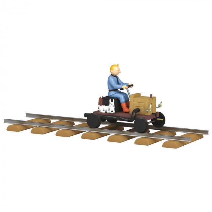 Voiture Tintin à l'échelle 1/24 : La Draisienne (2021) N° 59 Voiture Tintin à l'échelle 1/24 : La Draisienne (2021) N° 59