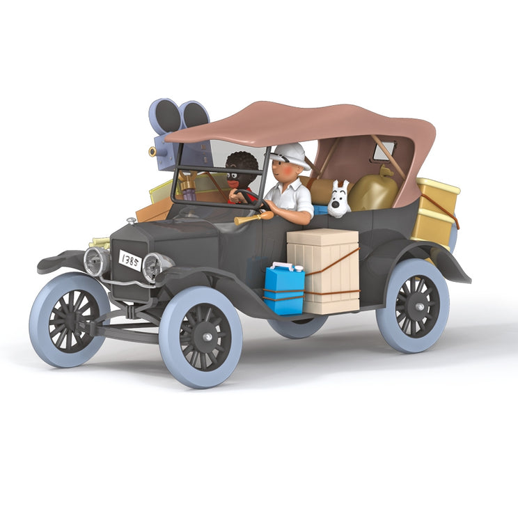 Moulinsart Tintin 1/24 - Voiture 59 La Draisine à Moteur - Neuve Sous Blister