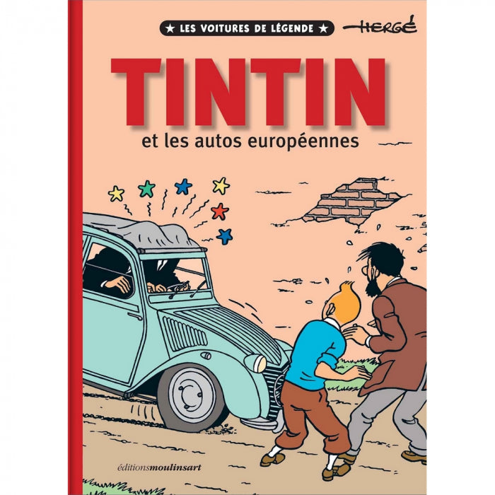 Les voitures de légende - Tintin et les autos européennes Moulinsart 2022 (24532)
