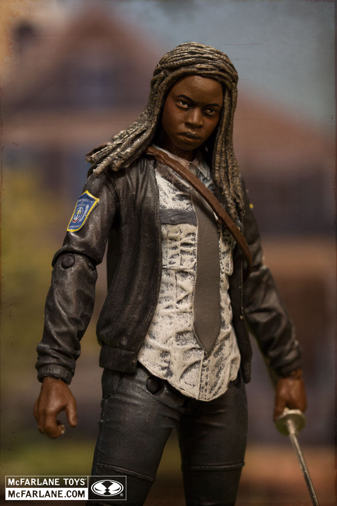 Jazwares Figurine Métal The Walking Dead – Michonne – 10 Cm – Collection – Katana