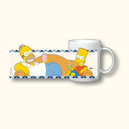 LES SIMPSON: CANAPE - mug céramique