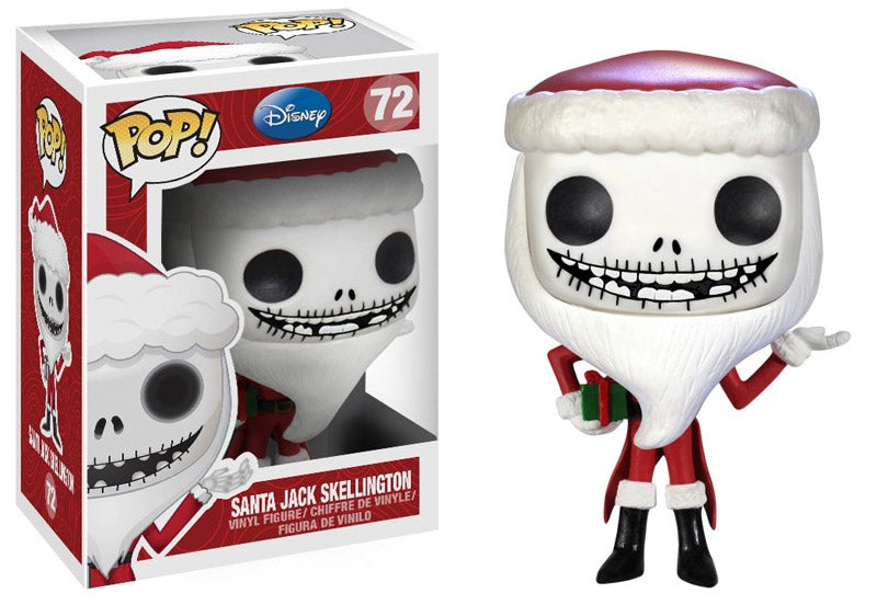 NIGHTMARE BEFORE CHRISTMAS: SANTA JACK, FUNKO POP! - figurine vinyl 10 cm