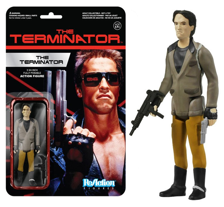 (emballage avec défaut) TERMINATOR: THE TERMINATOR, ReAction Figures - figurine articulée 10 cm