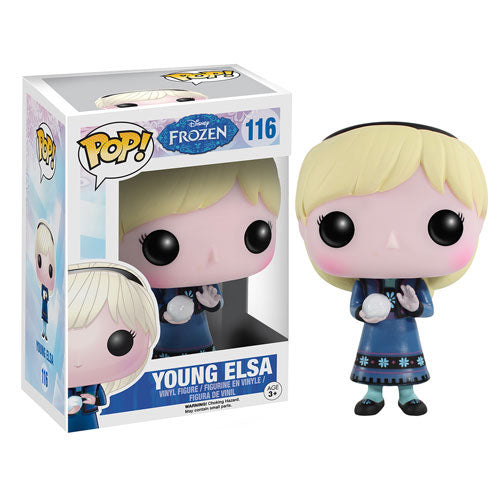 LA REINE DES NEIGES: YOUNG ELSA, FUNKO POP! - figurine vinyl 10 cm