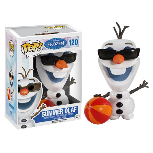 LA REINE DES NEIGES: SUMMER OLAF, FUNKO POP! - figurine vinyl 10 cm