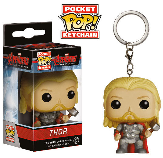 THE AVENGERS, AGE OF ULTRON: THOR, FUNKO POCKET POP! - porte-clés vinyl 4 cm
