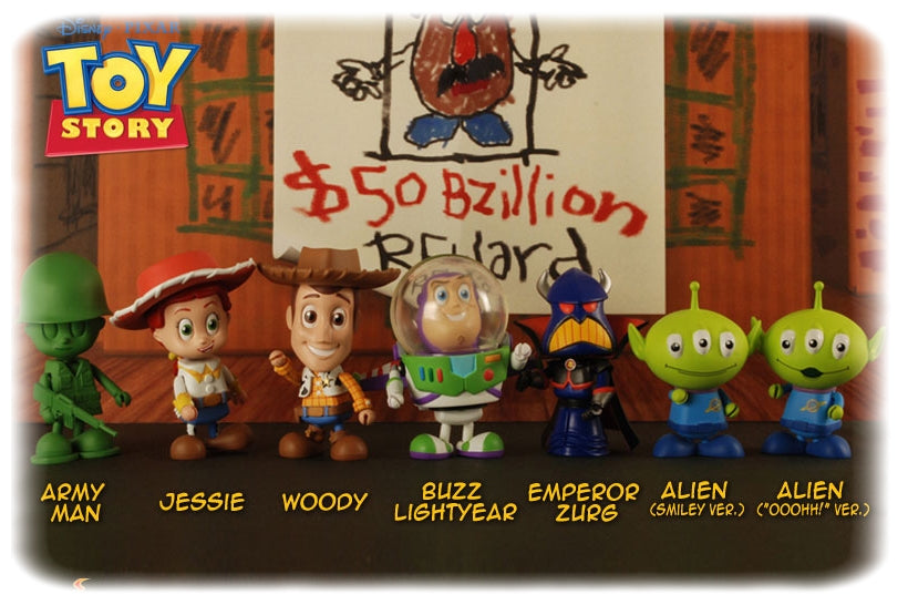 Assortiment de figurines Toy Story Cosbaby Hot Toys 2011
