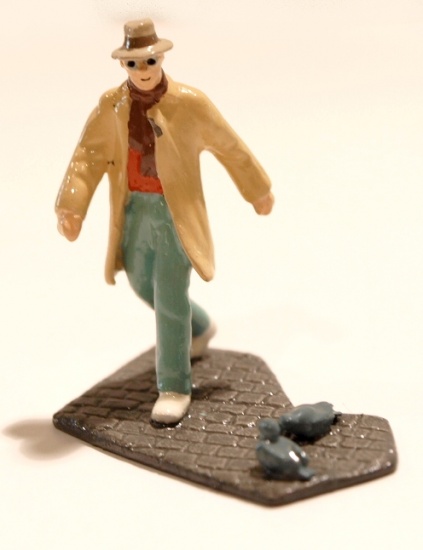 JEROME K. JEROME BLOCHE - 4 cm mini metal figurine