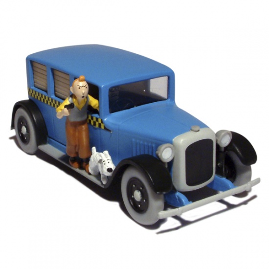 EN VOITURE, TINTIN - TAXI FROM TINTIN IN AMERICA