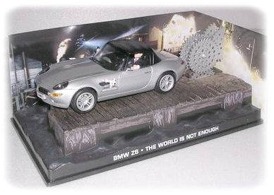 JAMES BOND - THE WORLD IS NOT ENOUGH - BMW Z8 - 1/43° die-cast vehicle