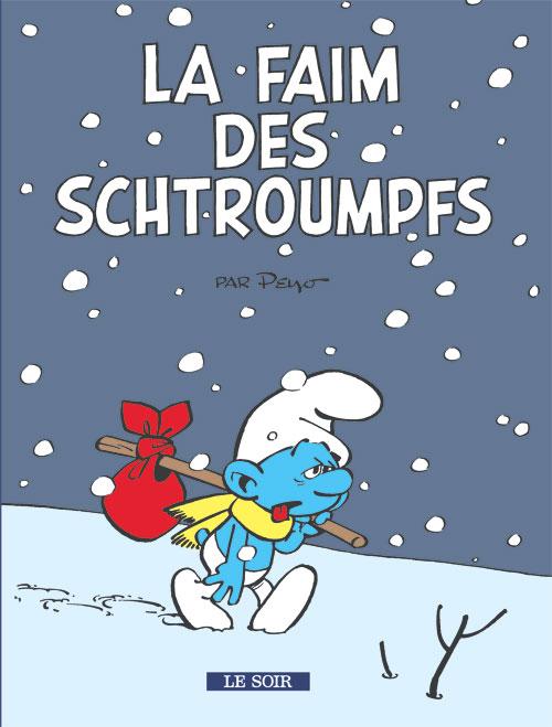 SMURFS - LA FAIM DES SCHTROUMPFS - mini book 10 x 14 cm