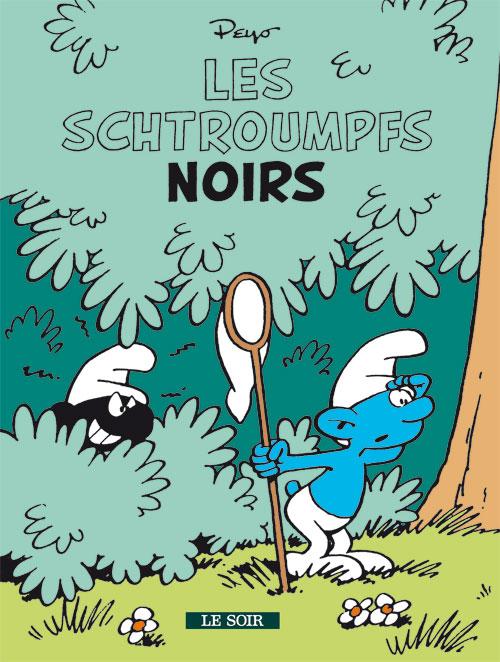 SMURFS - LES SCHTROUMPFS NOIRS  - mini book 10 x 14 cm