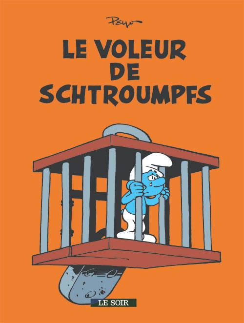 SMURFS - LE VOLEUR DE SCHTROUMPFS  - mini book 10 x 14 cm