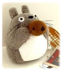 MY NEIGHBOR TOTORO - BIG TOTORO OCARINA, SOUND OF THE FOREST - 8 cm plush with sound