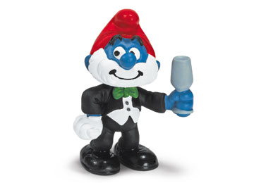 PAPA SMURF IN TAILS