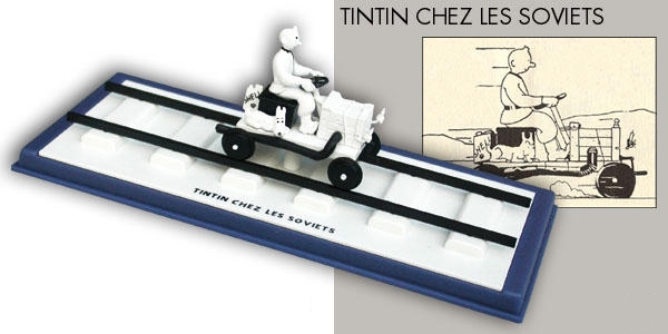 TINTIN: EN VOITURE, TINTIN N°1 - 1/43 die-cast vehicle (secon hand item)