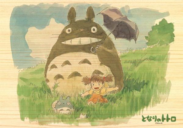 MY NEIGHBOR TOTORO - DAY FOR A WALK - 208 pieces 18.20 x 25.70 cm wood jigsaw puzzle