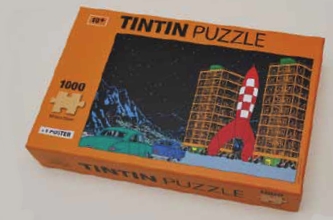 TINTIN - ROCKET - 1000 pieces 50 x 75 cm jigsaw puzzle
