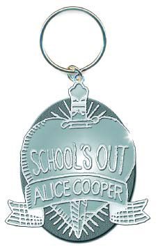 ALICE COOPER - SCHOOL'S OUT- metal keyring