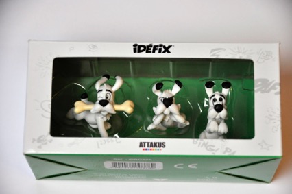 ASTERIX: IDEFIX, BOX #1 - 4 cm pvc figures boxset
