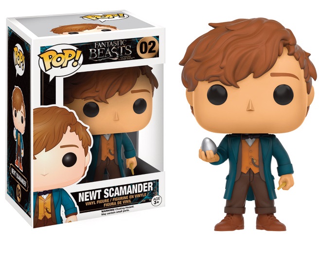 FANTASTIC BEASTS and WHERE TO FIND THEM: NEWT SCAMANDER, POP! - 10 cm vinyl figure
