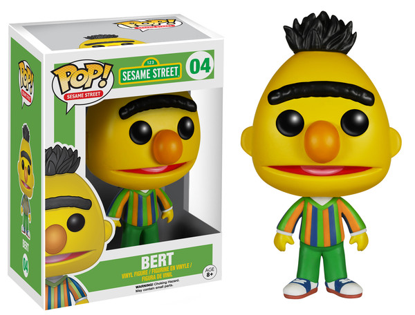 SESAME STREET: BERT, POP! - 10 cm vinyl figure