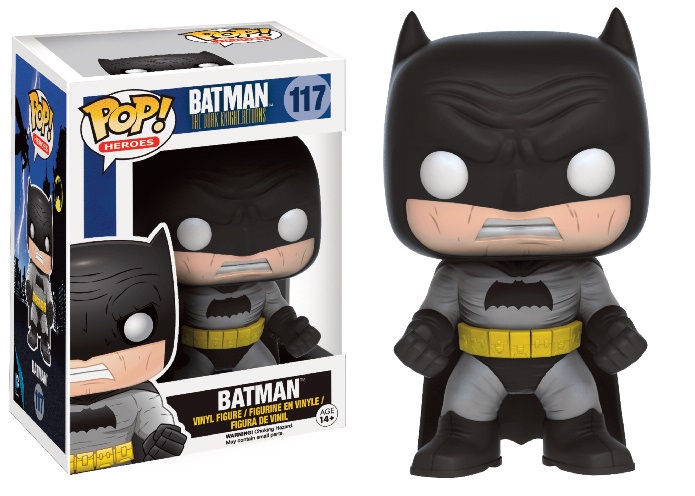 BATMAN, THE DARK KNIGHT RETURNS: BATMAN, POP! HEROES #117 - 10 cm vinyl figure