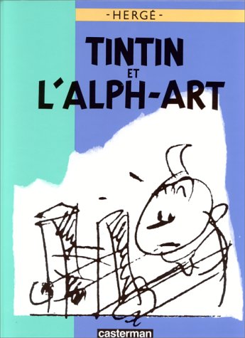 TINTIN: TINTIN ET L'ALPH-ART - édition 1986