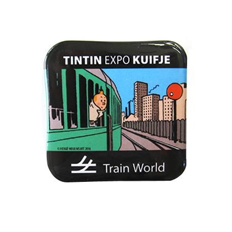 TINTIN: BADGE EXPO TRAIN WORLD